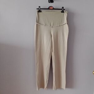 Elegant Maternity 🌟🫄Cream Women's Pants